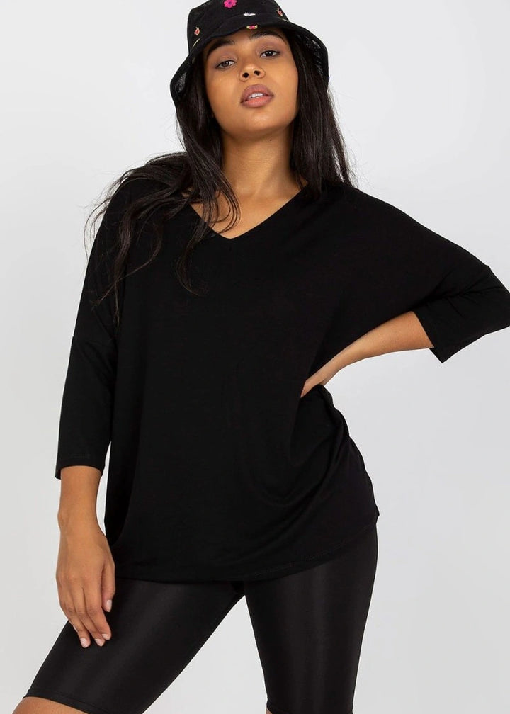 Comfortable Round Neck Short Sleeve Top