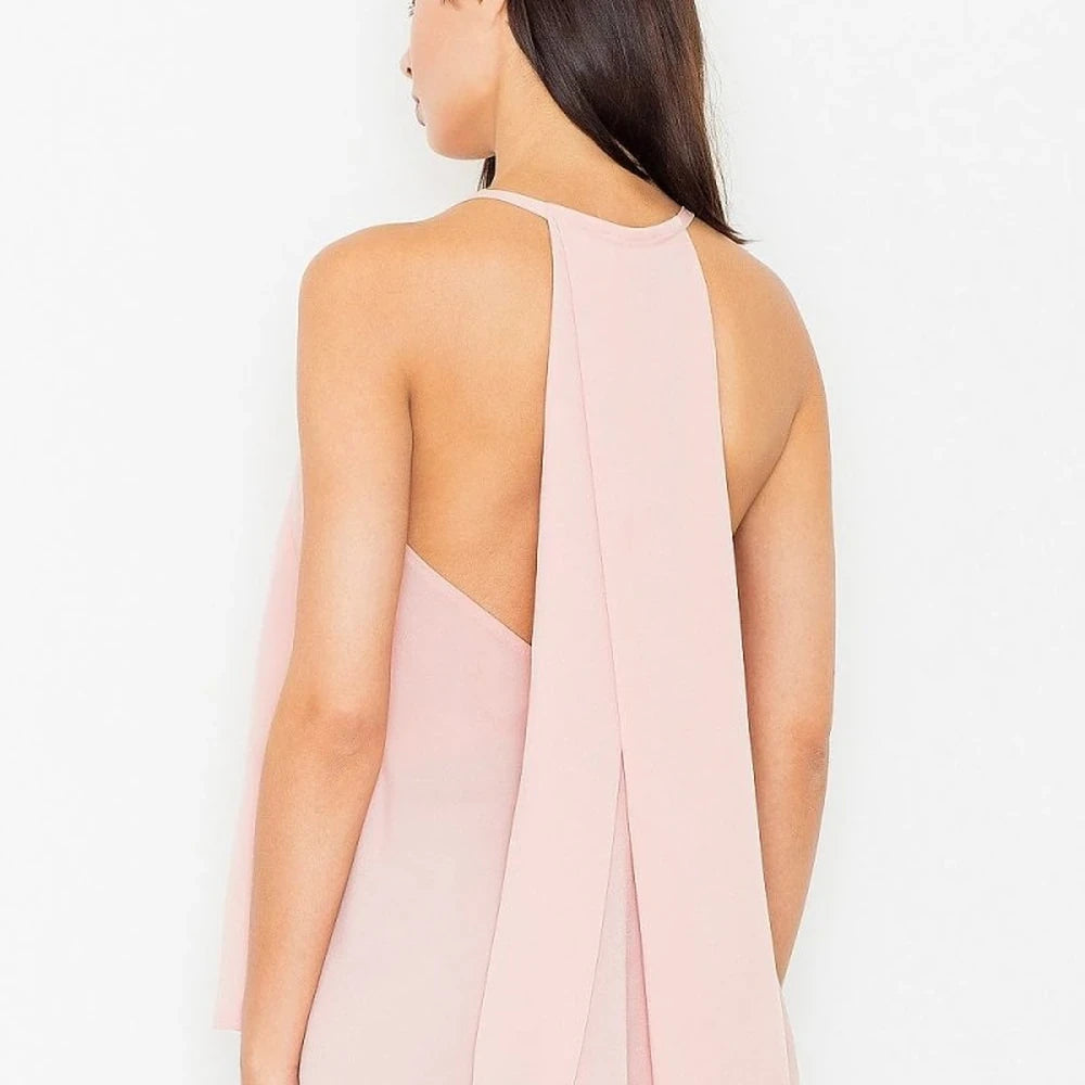 Elegant Women's Blouse with Overlap Detail