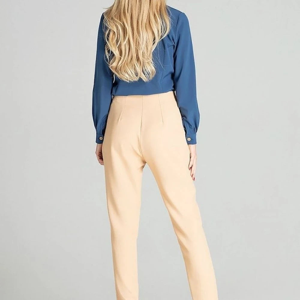 Leopard Print Long Sleeve Shirt - White