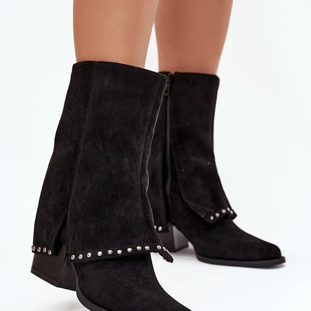 Heel boots Step in style