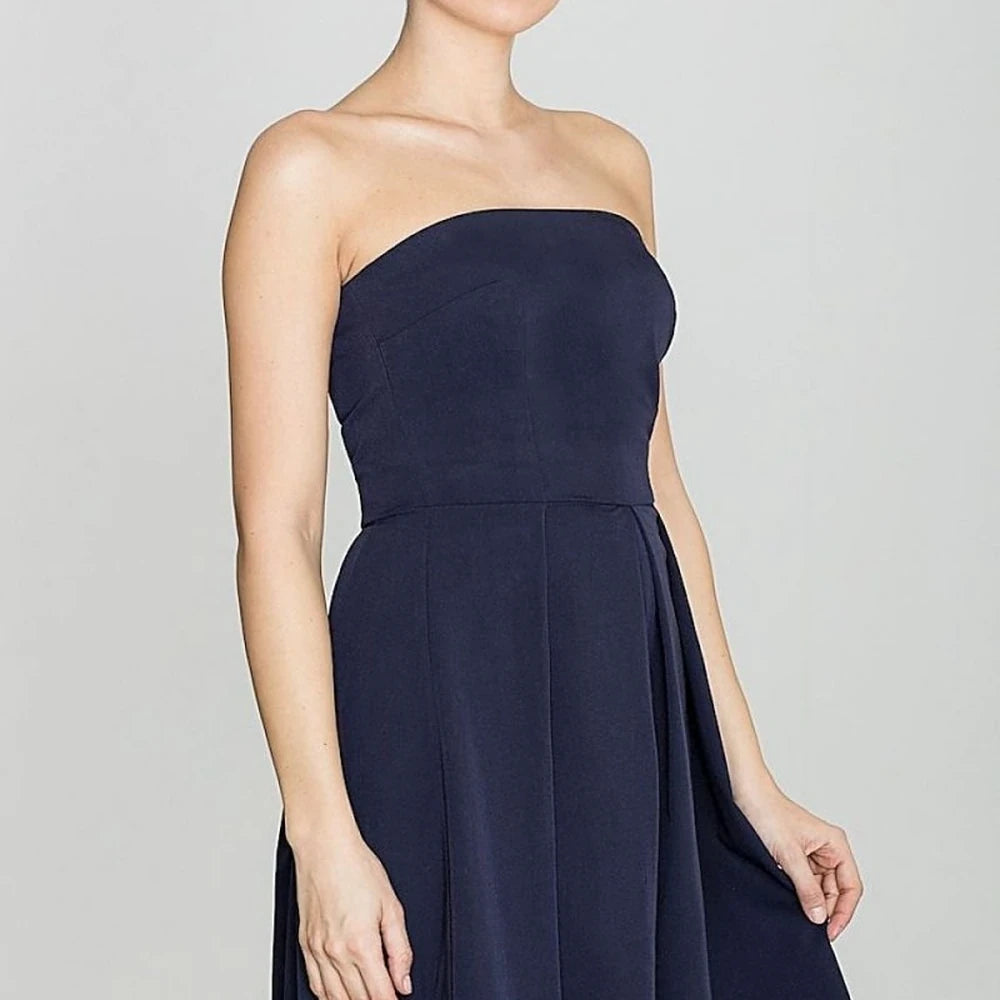 Cocktail Dress with Corset Top