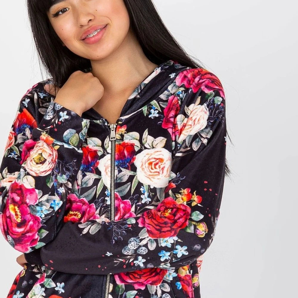 Hooded Zip-Up Sweatshirt