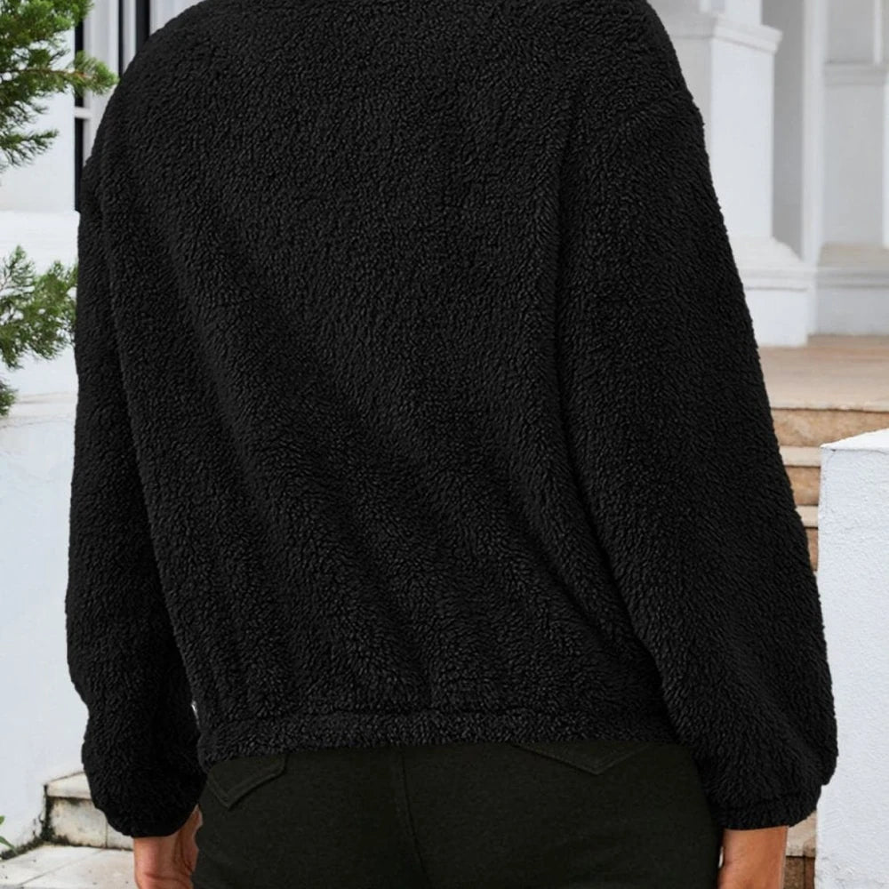 Zip Up Turtleneck Jacket