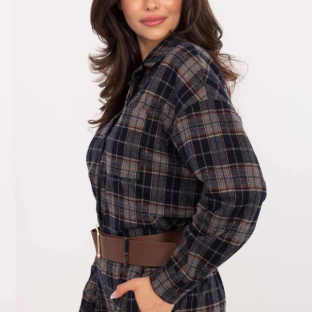 Women's Long Sleeve Flannel Shirt
