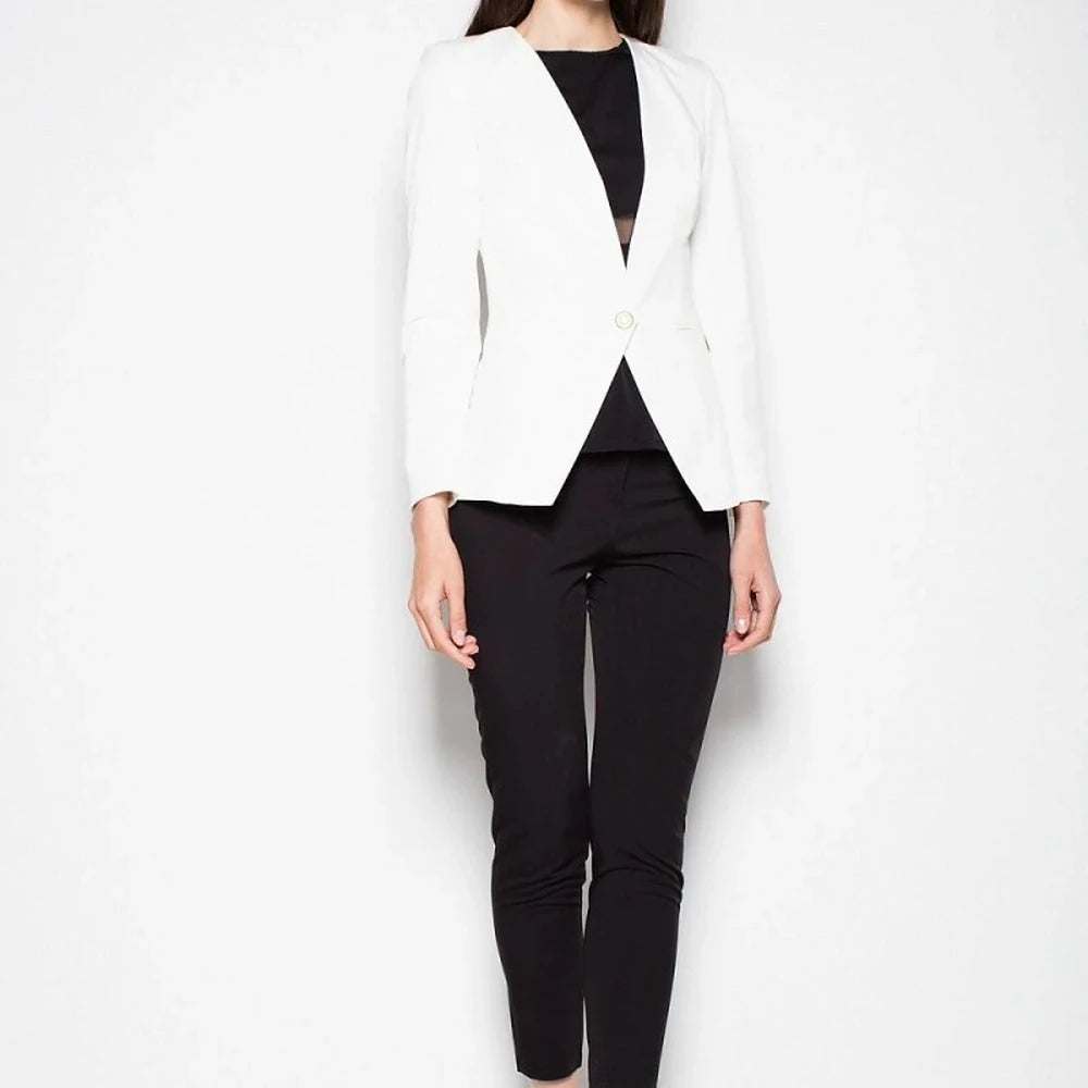 Slim Fit Single Button Jacket