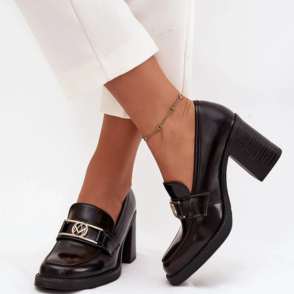 Heeled low shoes Step in style