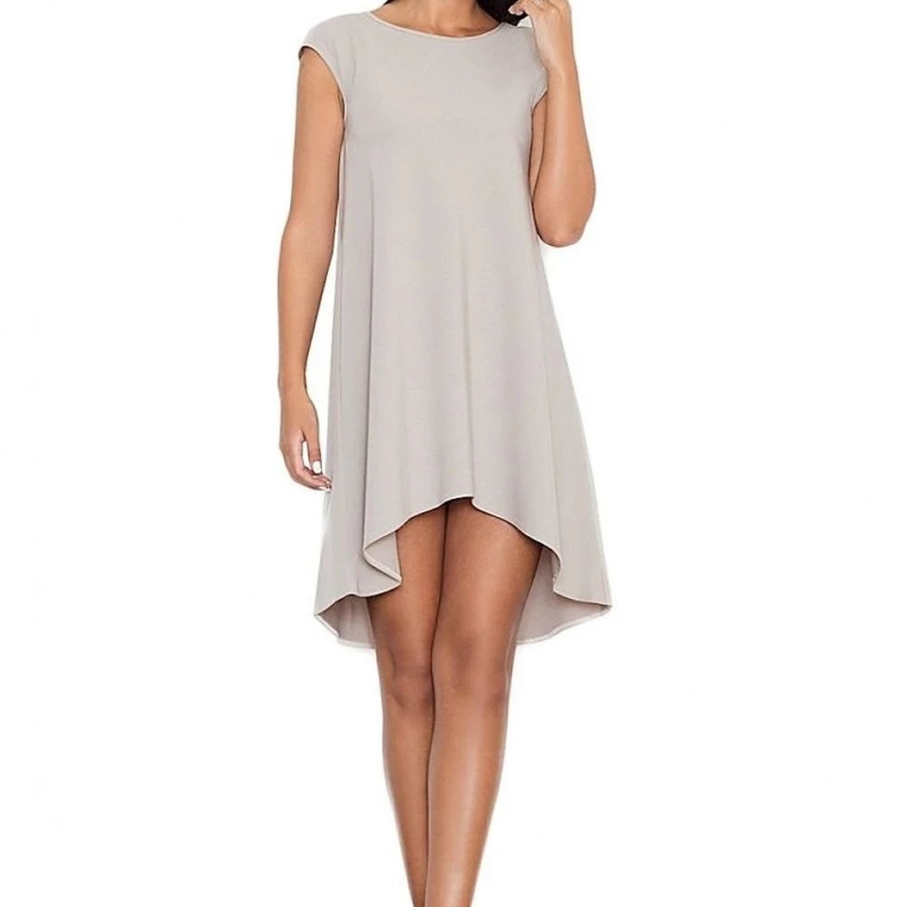 Elegant Asymmetrical Evening Dress
