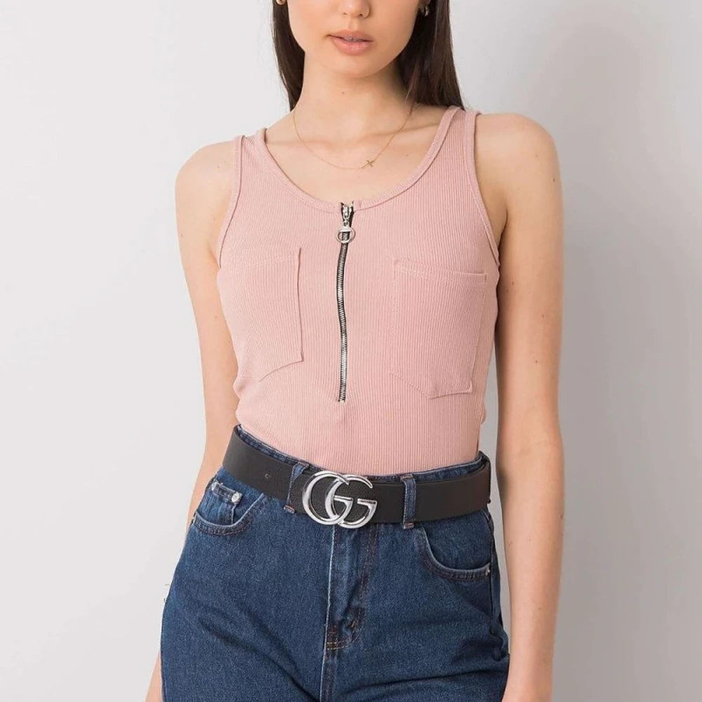 T-shirt with Zipped Pockets