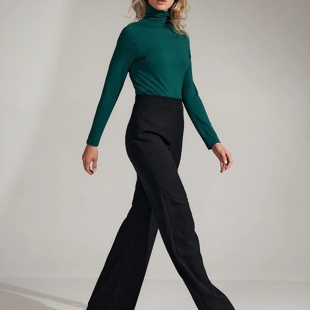 Boat Neck Dress with Buffet Sleeves