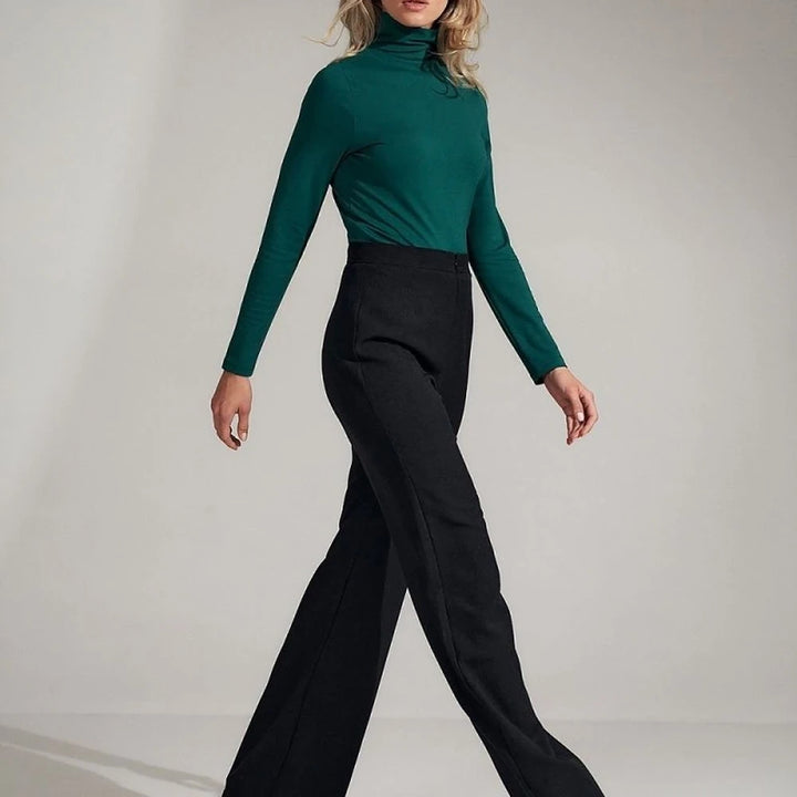 Boat Neck Dress with Buffet Sleeves