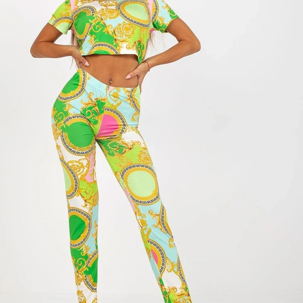Summer T-Shirt & Leggings Set