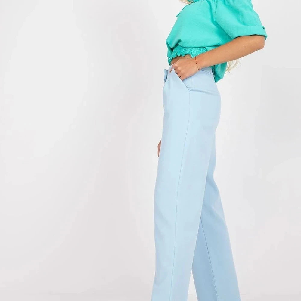 Women's Wide Leg Pants with Belt