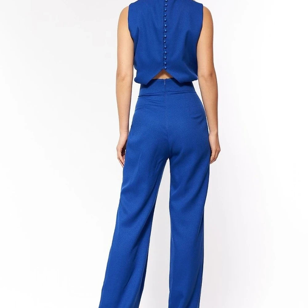 Elegant Straight Leg Jumpsuit