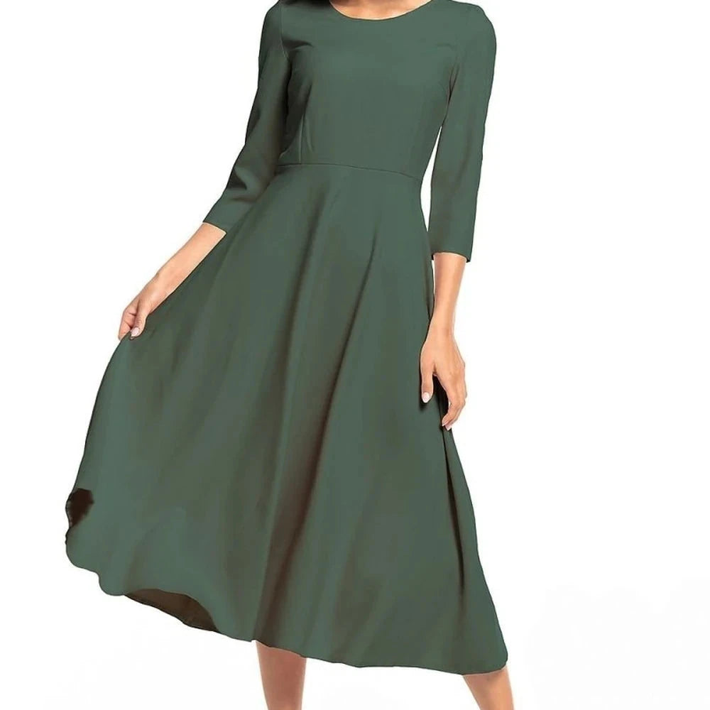 Maxi Dress with Zipper