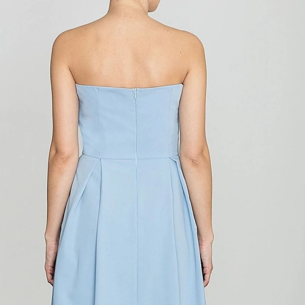 Cocktail Dress with Corset Top