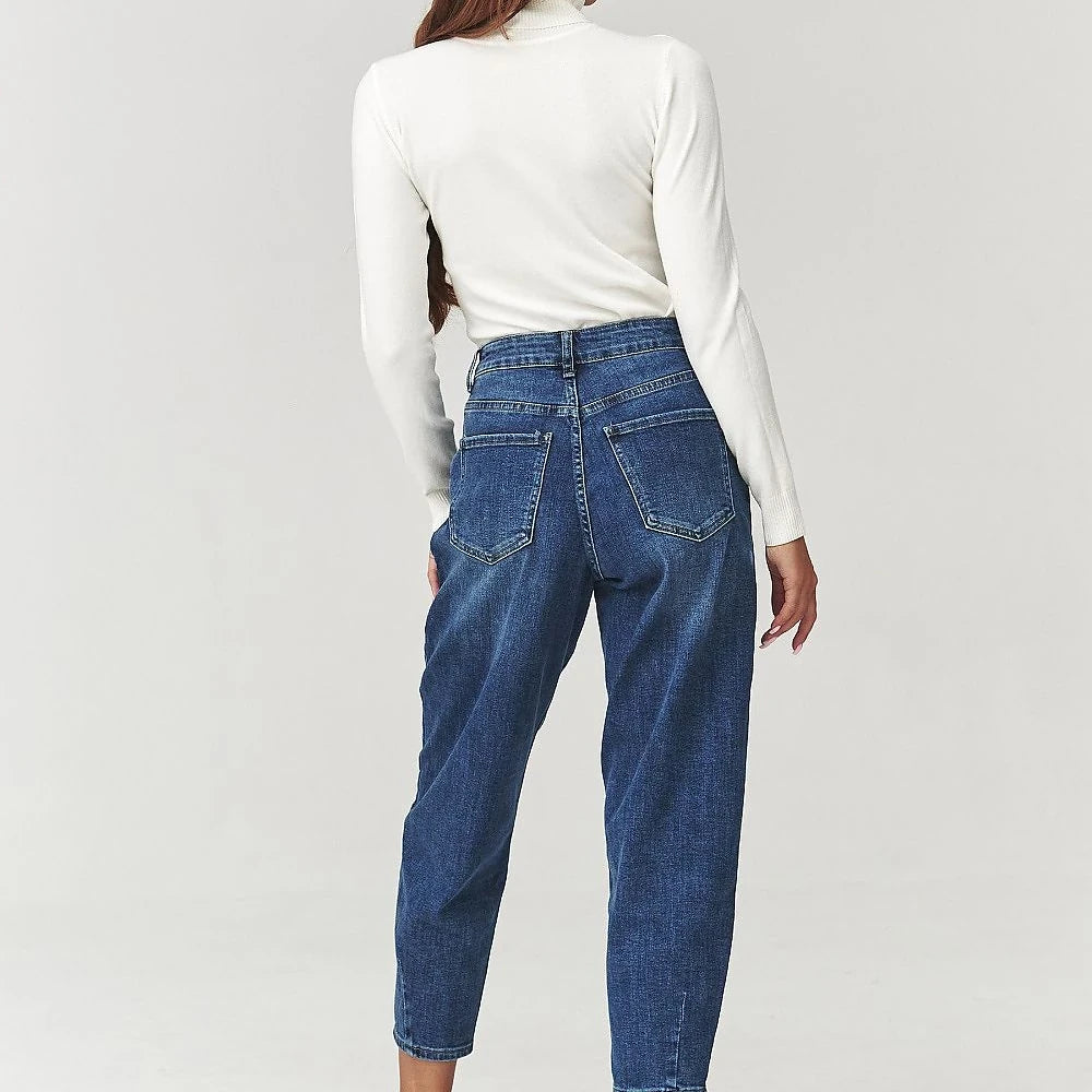 Turtleneck Sweater with Viscose Blend