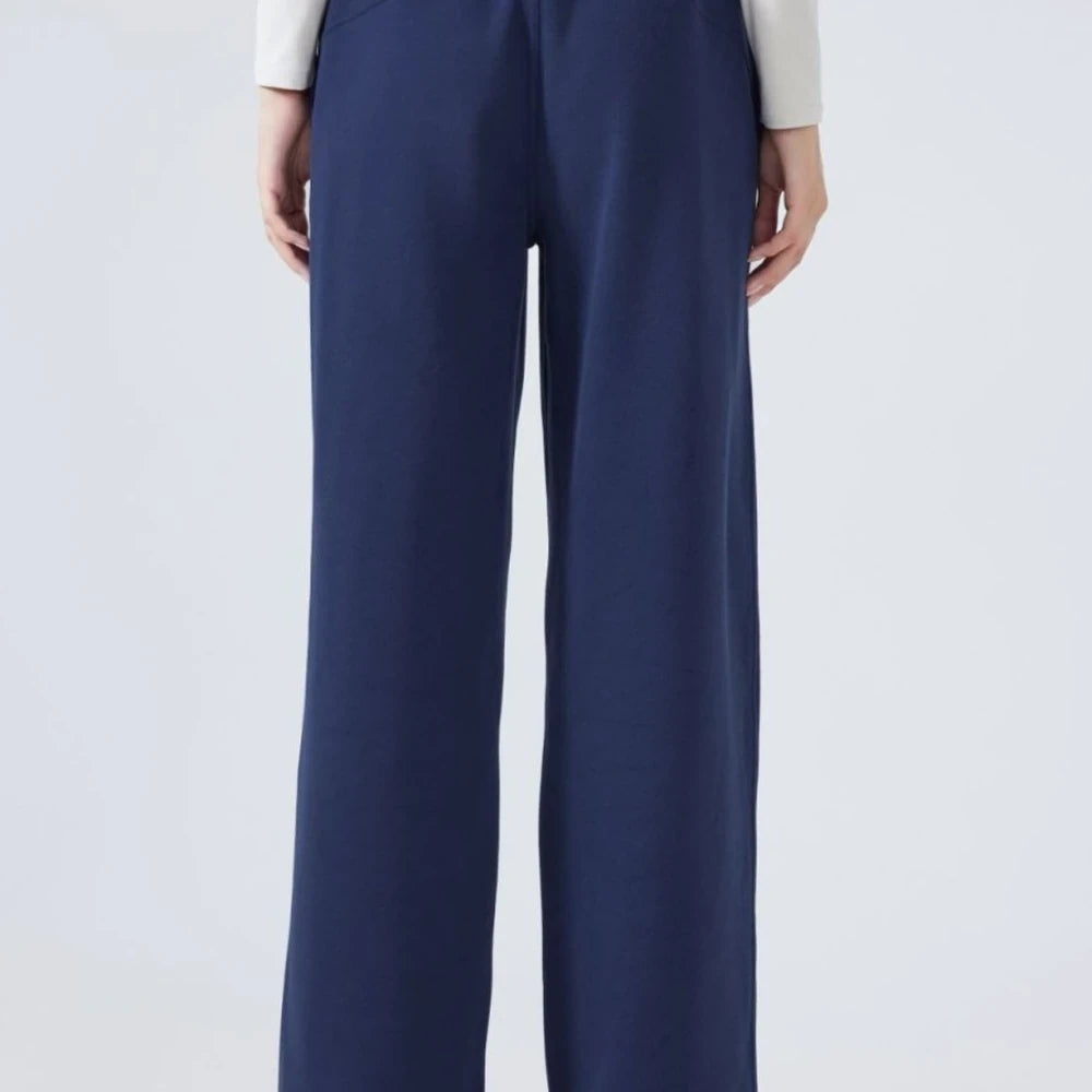 Drawstring Wide Leg Pants