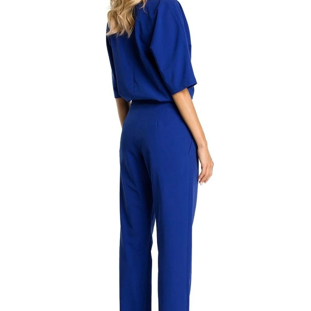 Comfortable Jumpsuit with Belt