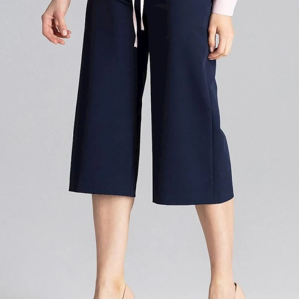Women's Wide Leg Trousers 7/8 Length
