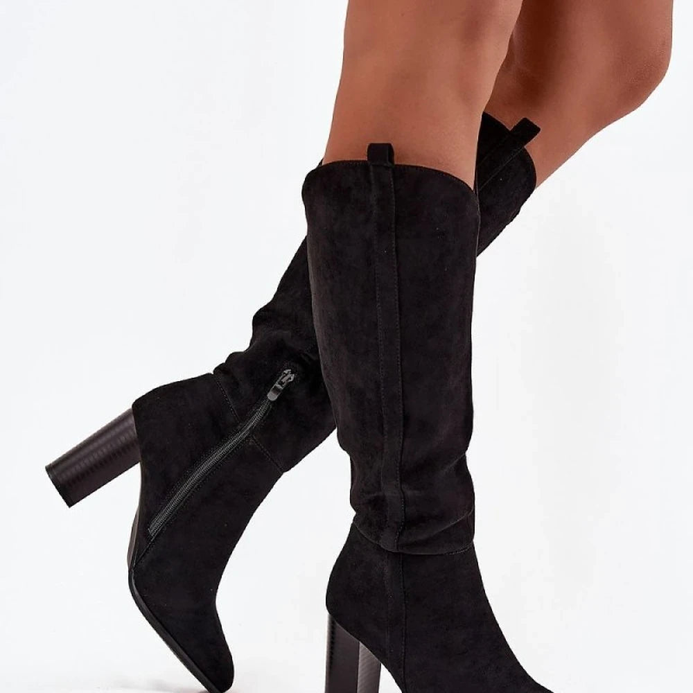 Women's Thigh-High Suede Boots