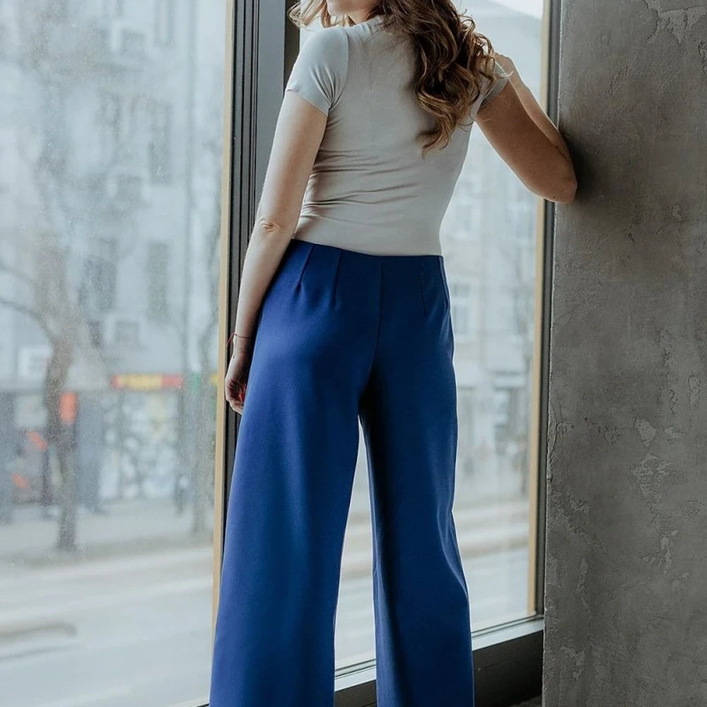 Women's 7/8 Wide Leg Trousers