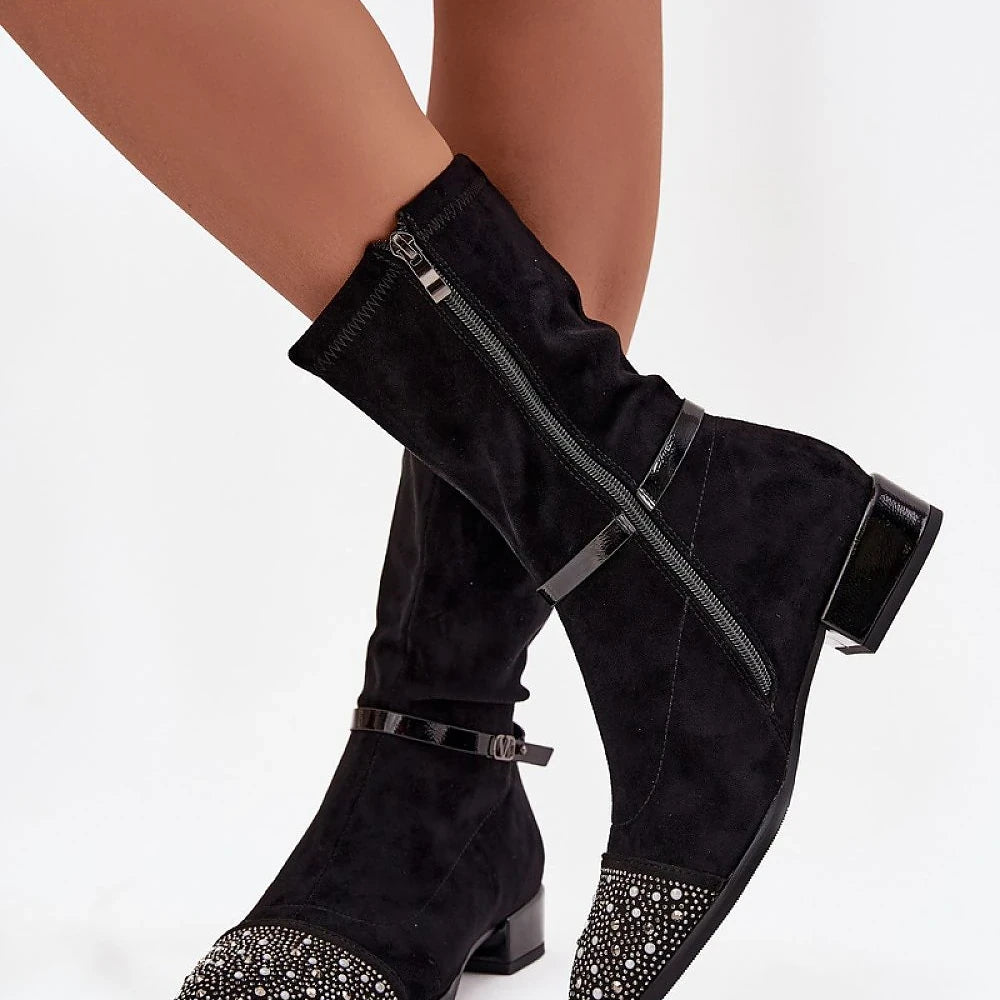 Women's Eco Suede Ankle Boots
