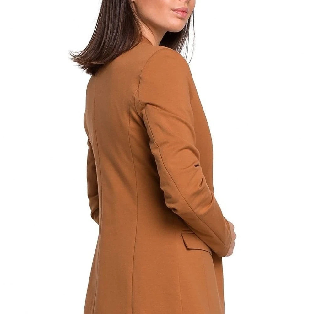 Cotton Knit Jacket with Pockets
