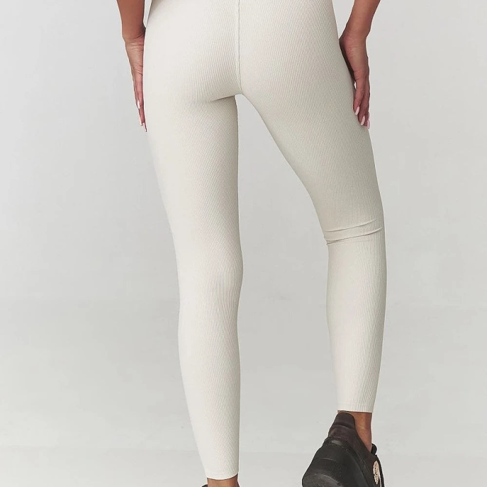 Ribbed High Waist Leggings