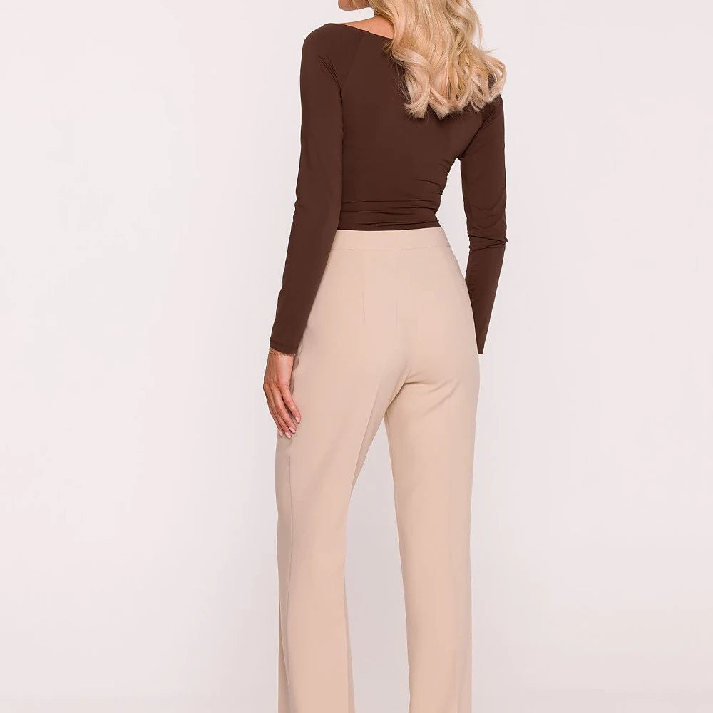 Women's Trousers with Viscose Blend