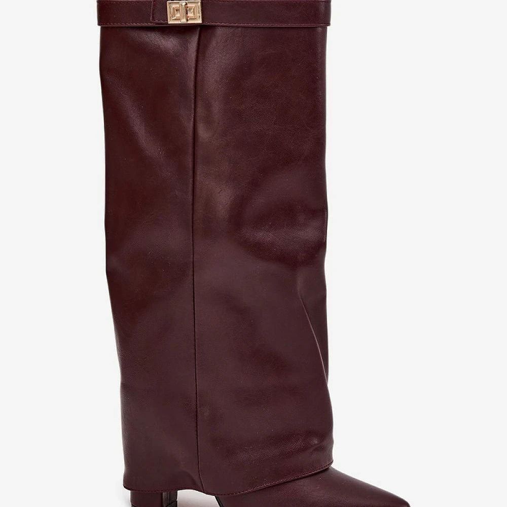 Heel boots Step in style