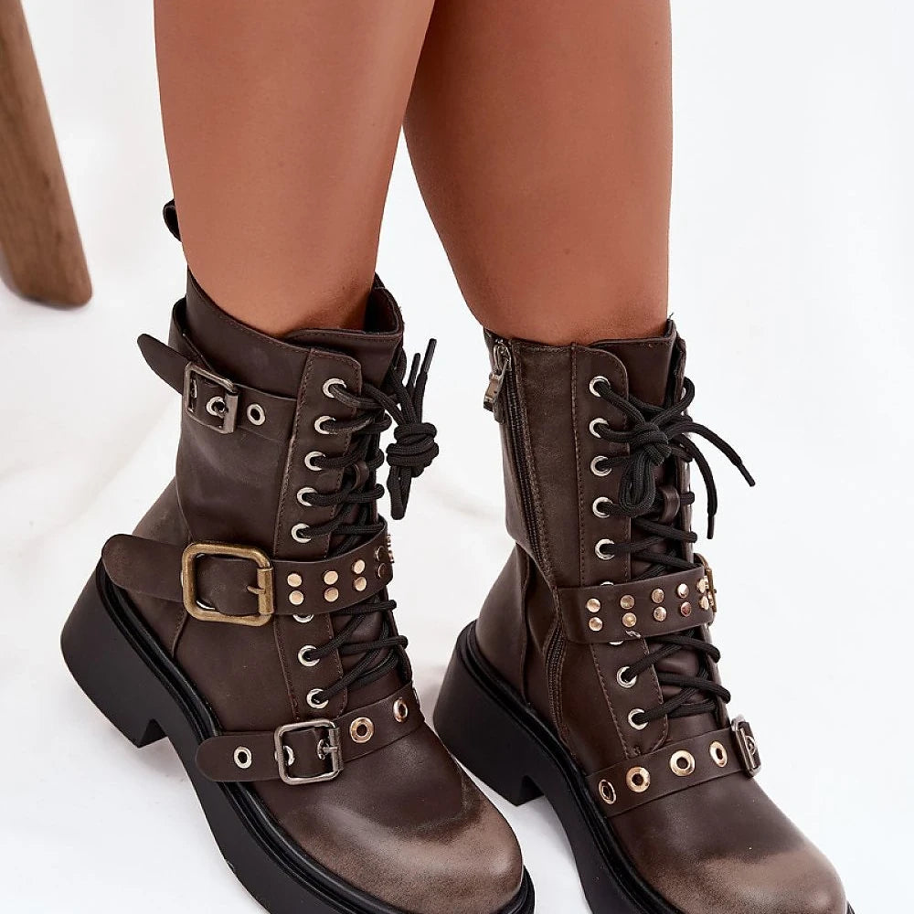 Women's Eco Leather Ankle Boots