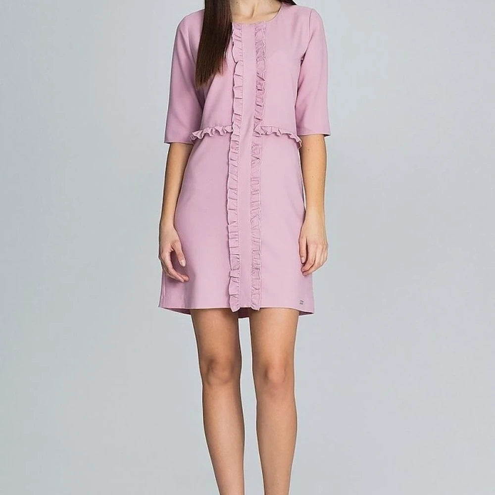 Elegant 3/4 Sleeve Cocktail Dress