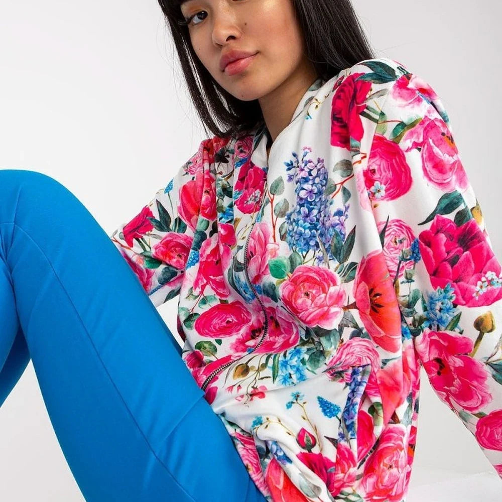 Viscose Spandex Zippered Sweatshirt
