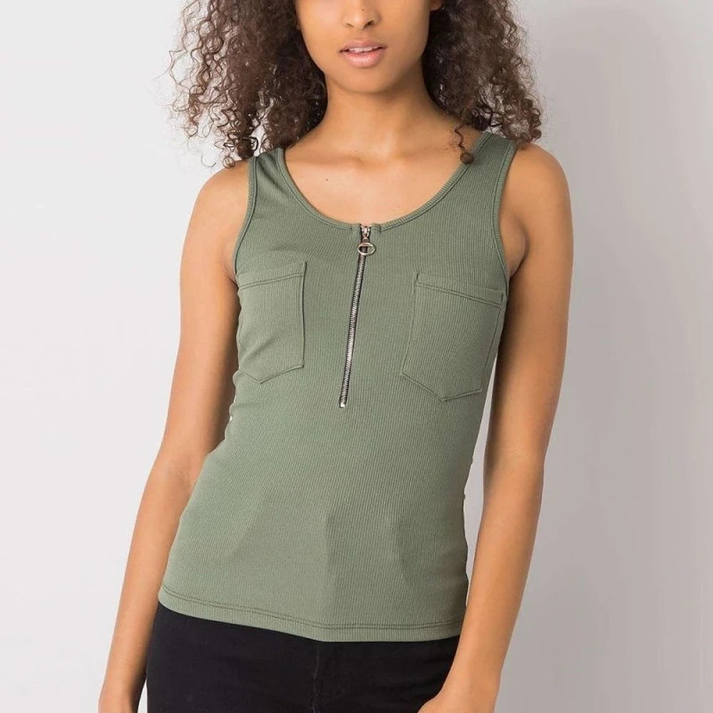 T-shirt with Zipped Pockets
