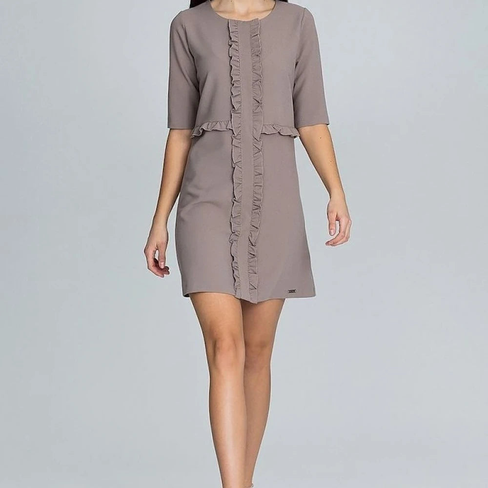 Elegant 3/4 Sleeve Cocktail Dress