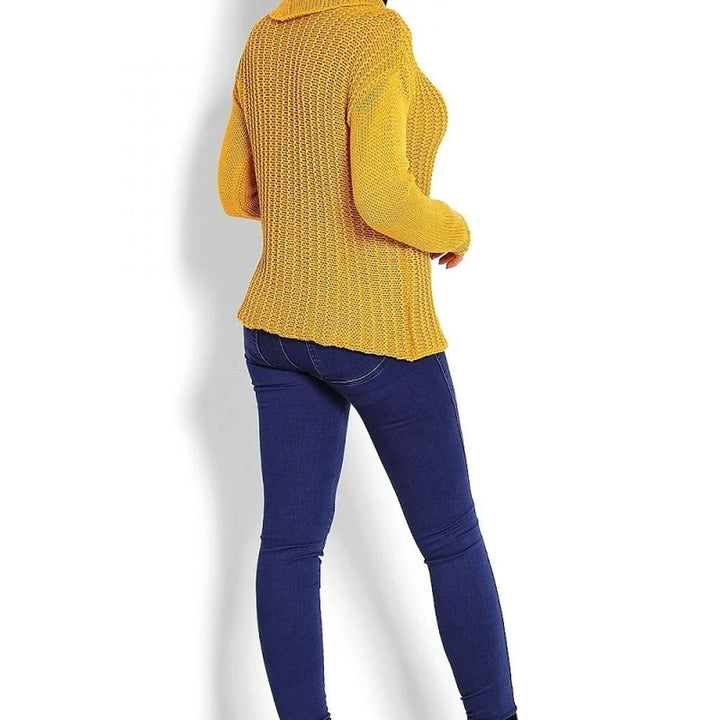 Acrylic Turtleneck Sweater
