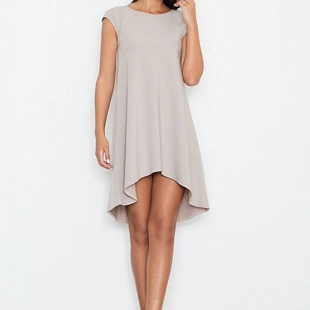 Elegant Asymmetrical Evening Dress