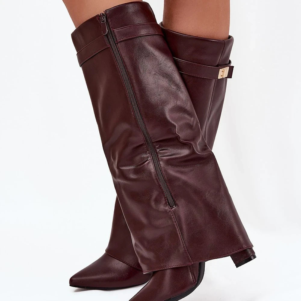 Heel boots Step in style