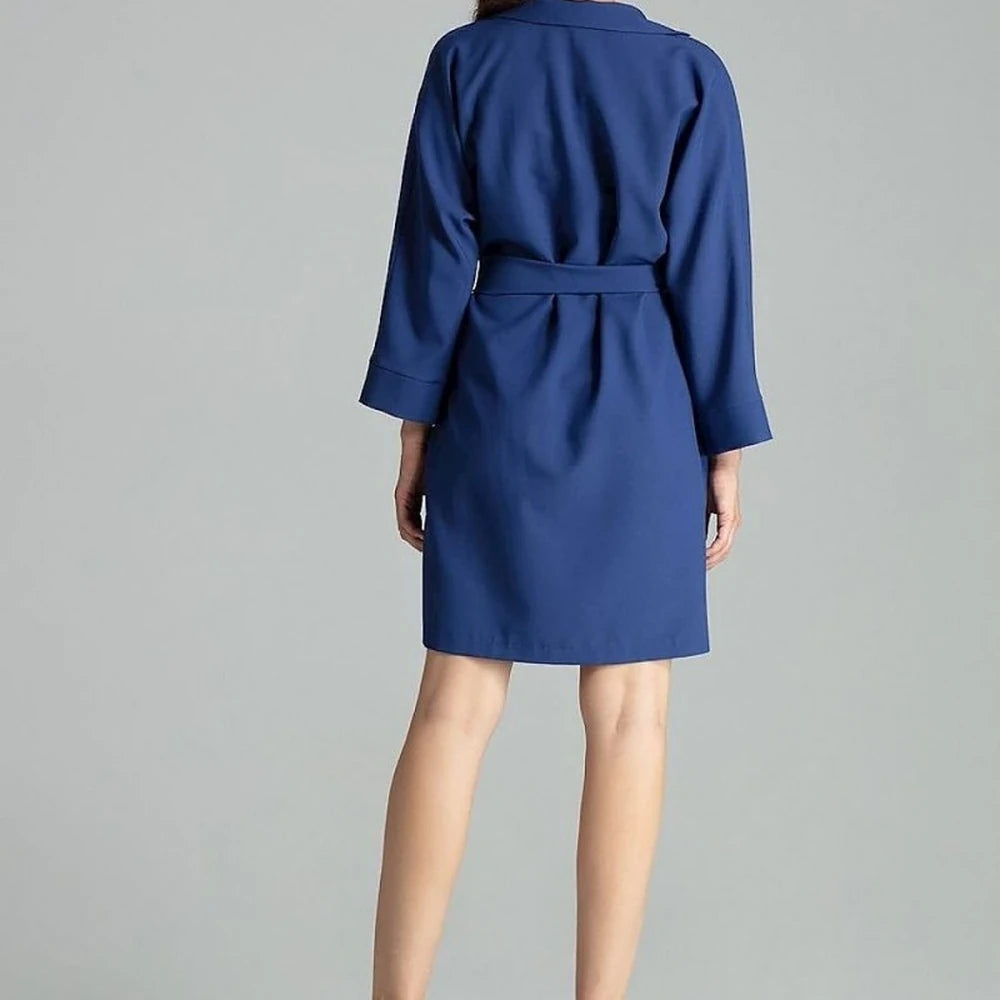 Polyester Lapel Dress-Jacket