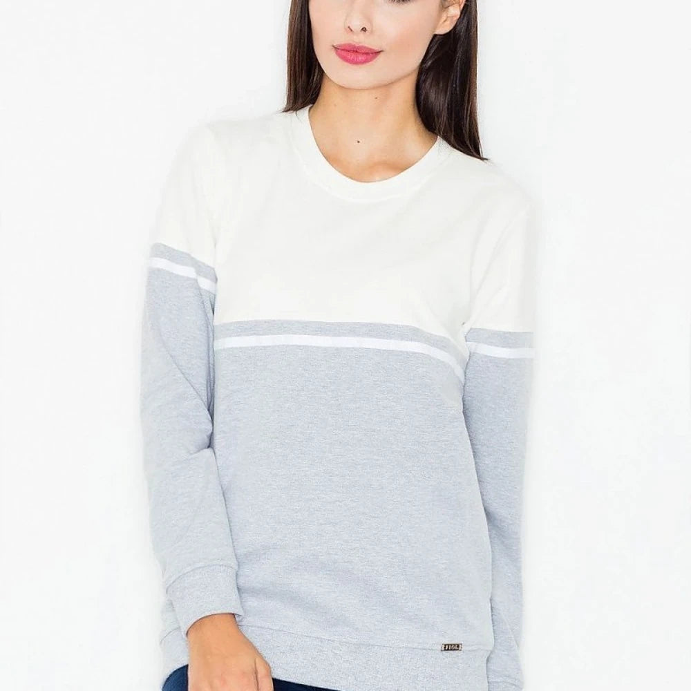 Soft Knit Round Neck Sweatshirt