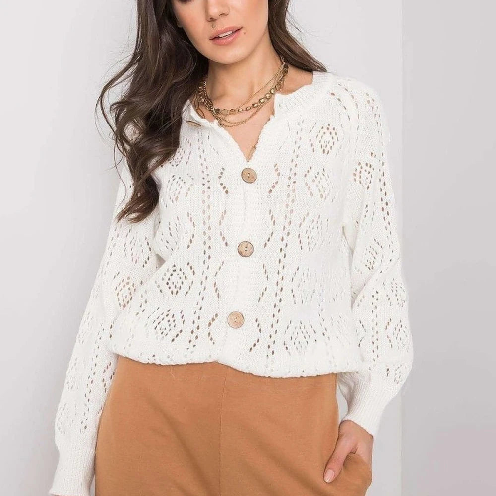 Unbuttoned Long Sleeve Cardigan Sweater