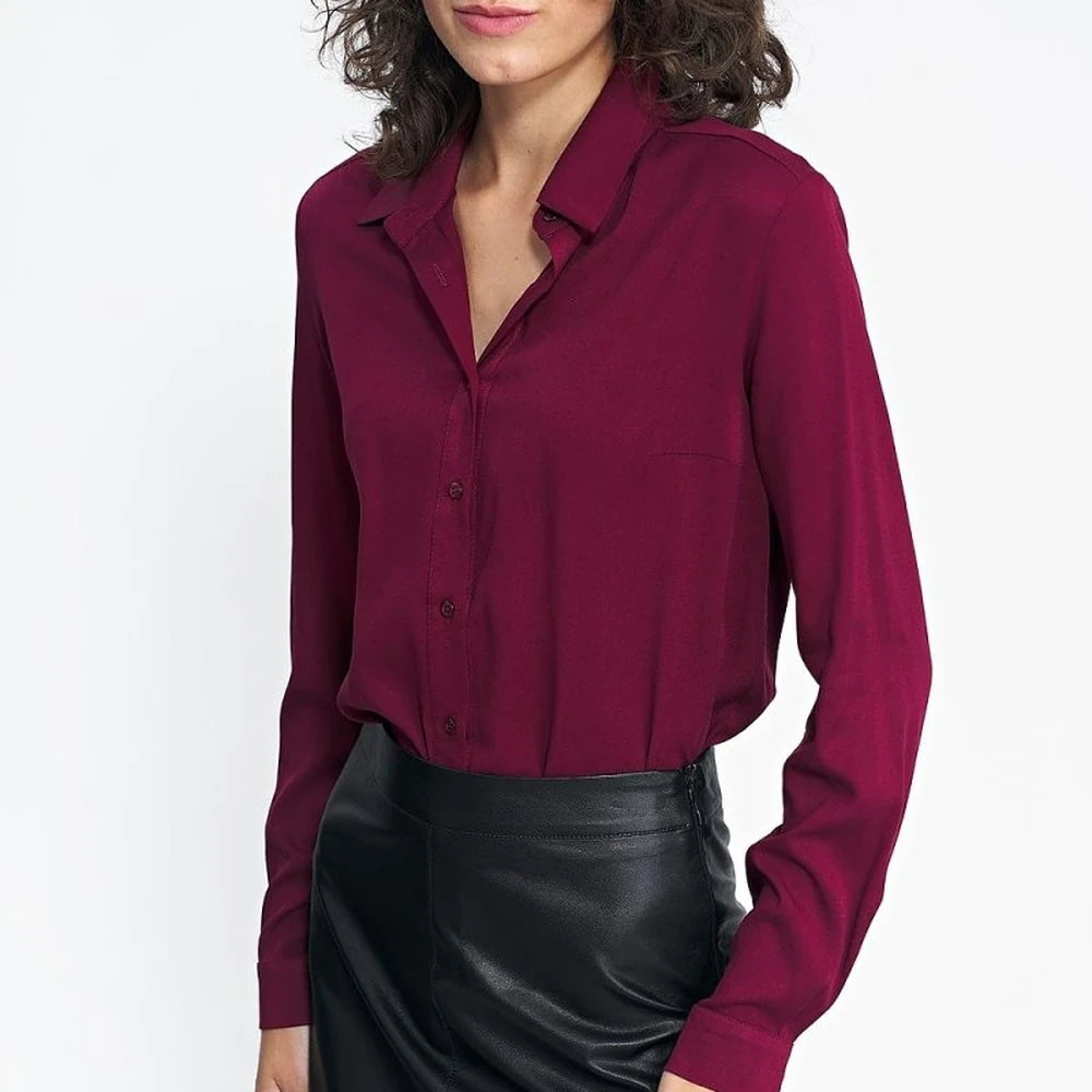 Long Sleeve Viscose Shirt