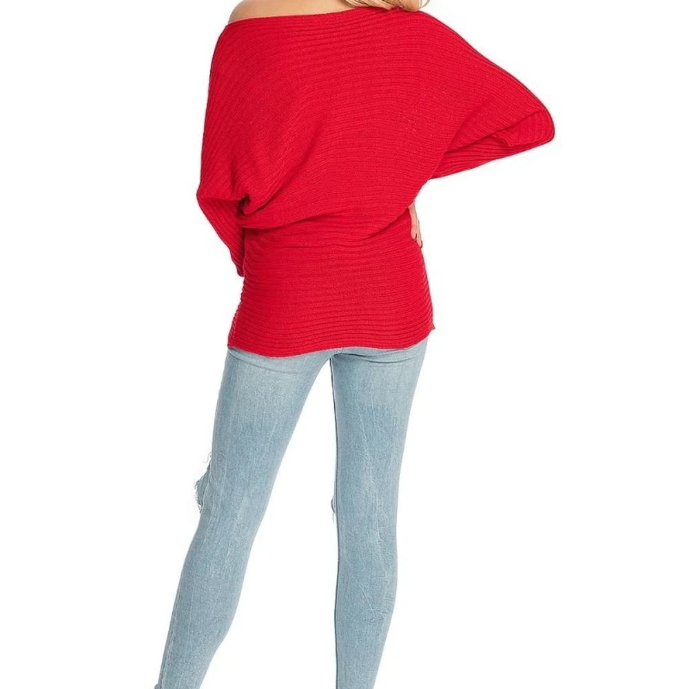 Acrylic Kimono Cut Sweater