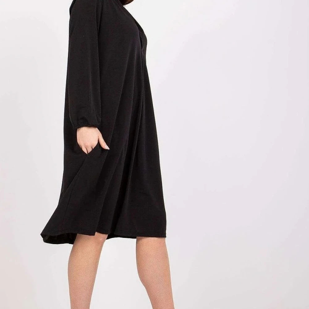 Loose Fit Long Sleeve Day Dress