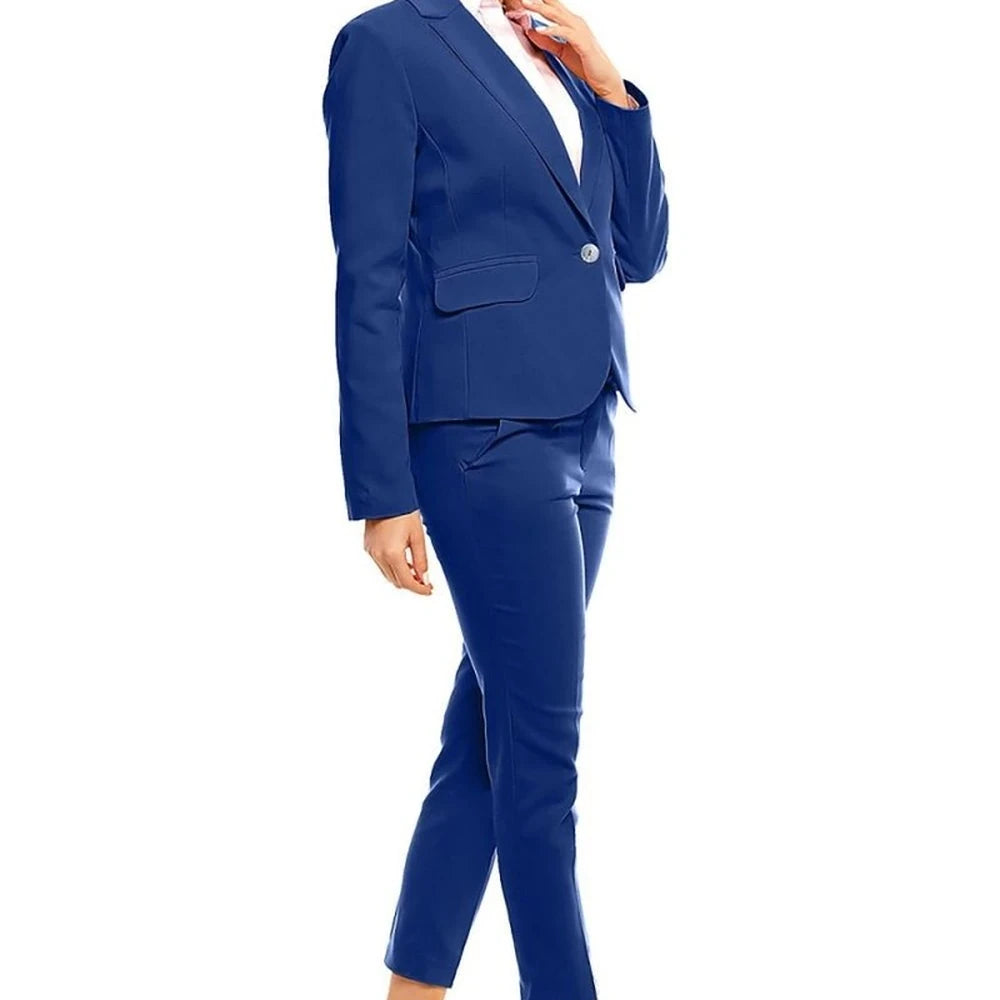 Women's 7/8 Trousers with High Waist