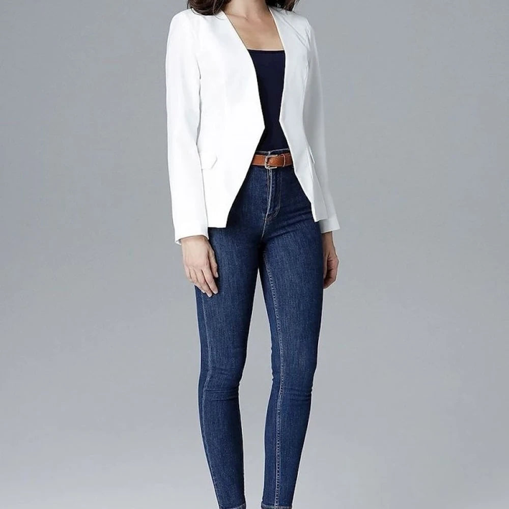 Slim Fit Lined Blazer Jacket