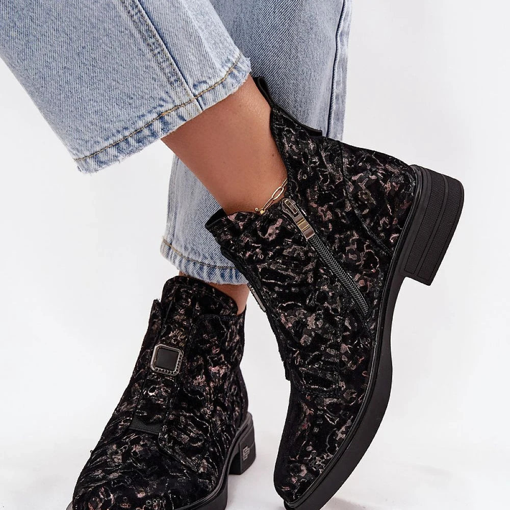 Elegant Suede Ankle Boots