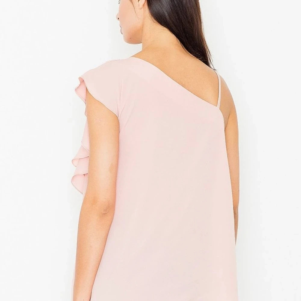 Women's Elegant Frill Blouse | Versatile Top