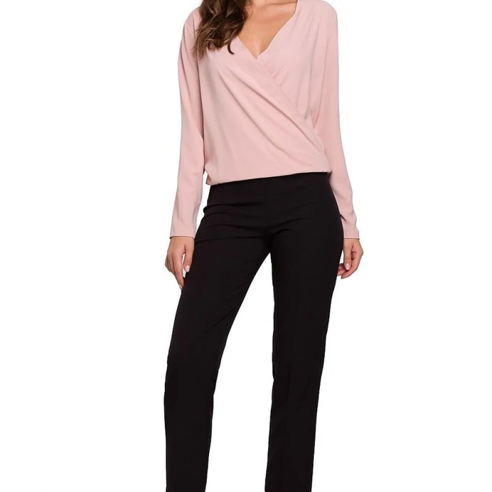 Women's Envelope Blouse - Light Fabric