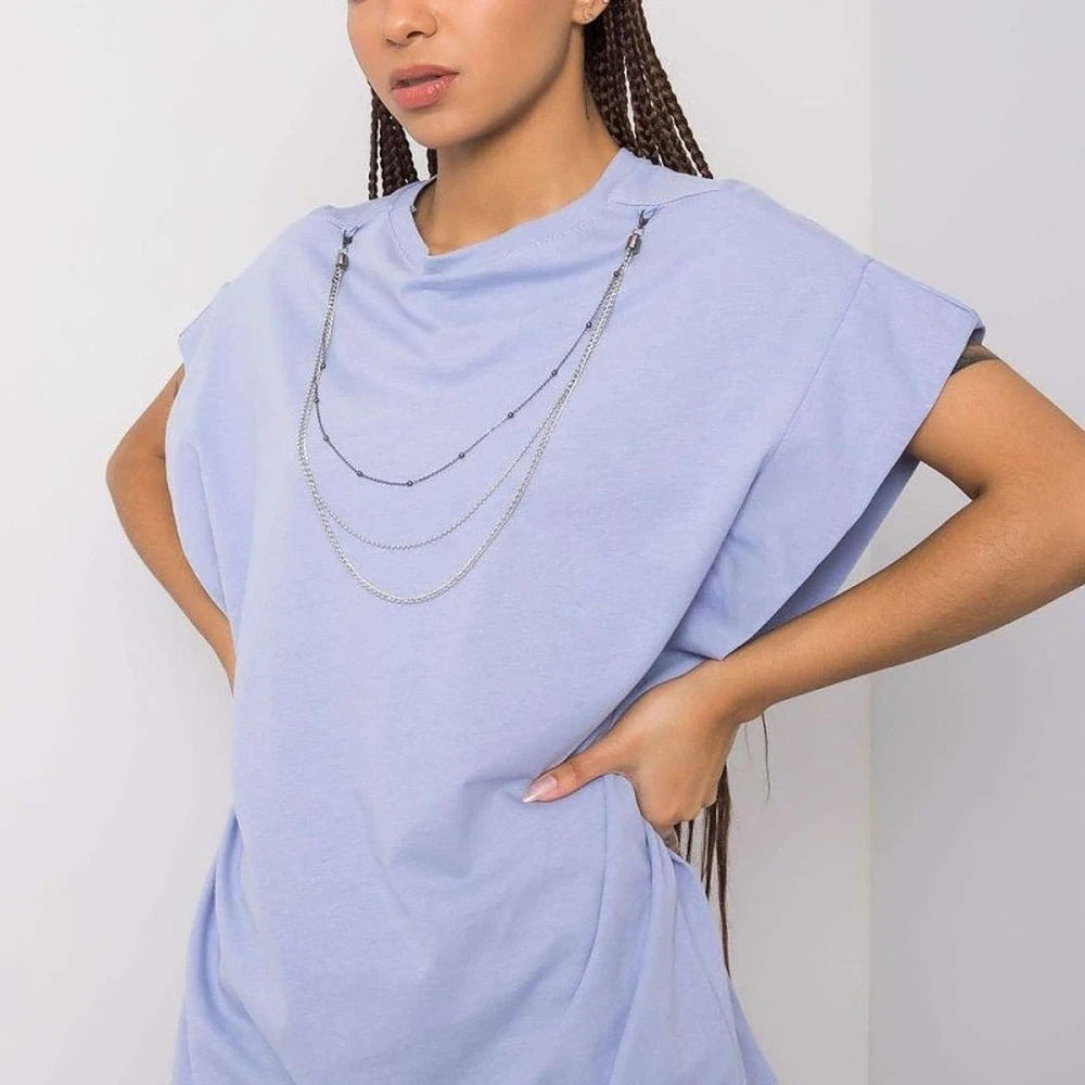 Oversize Knit Turtleneck Sweater Dress